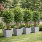 LARGE SQUARE PLANT POT - FLOWER POT FOR INDOOR AND OUT DOOR - Image 5