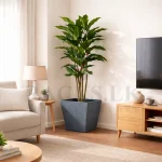 LARGE SQUARE PLANT POT - FLOWER POT FOR INDOOR AND OUT DOOR - Image 11