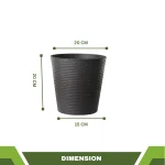 FLOWER POTS & PLANTERS | WATER RESISTANT INDOOR AND OUTDOOR PLANT POTS - Image 2