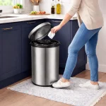 STAINLESS STEEL PEDAL WASTE BIN | DUST BIN | 5L, 8L, 12L, 20L - Image 11