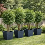 LARGE SQUARE PLANT POT - FLOWER POT FOR INDOOR AND OUT DOOR - Image 8