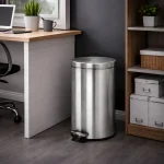STAINLESS STEEL PEDAL WASTE BIN | DUST BIN | 5L, 8L, 12L, 20L - Image 9