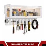 KITCHEN WALL CABINET | WALL MOUNTED STORAGE CABINET WITH HANGING BOARD - Image 6