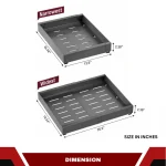EXPANDABLE PULL OUT CABINET ORGANIZER - UNDER CABINET SLIDE OUT DRAWER RACK - Image 2