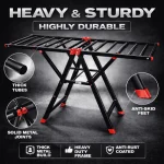 HEAVY DUTY FOLDABLE CLOTH DRYING RACK - THICKENED TUBES - Image 6