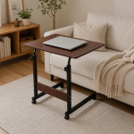 BEDSIDE COMPUTER DESK TABLE, MULTIFUNCTIONAL COMPUTER DESK, WITH BOTTOM STORAGE LAYER TABLE, 85 CM LENGTH - Image 7