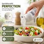 Premium 250ml Glass Seasoning Bottle With Side Opening Sprinkle Cap – Smart Spice Shaker - Image 4