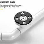 Handicap Bathroom L Shape Holder | Heavy Duty L Shaped Safety Grab Bar - Image 4