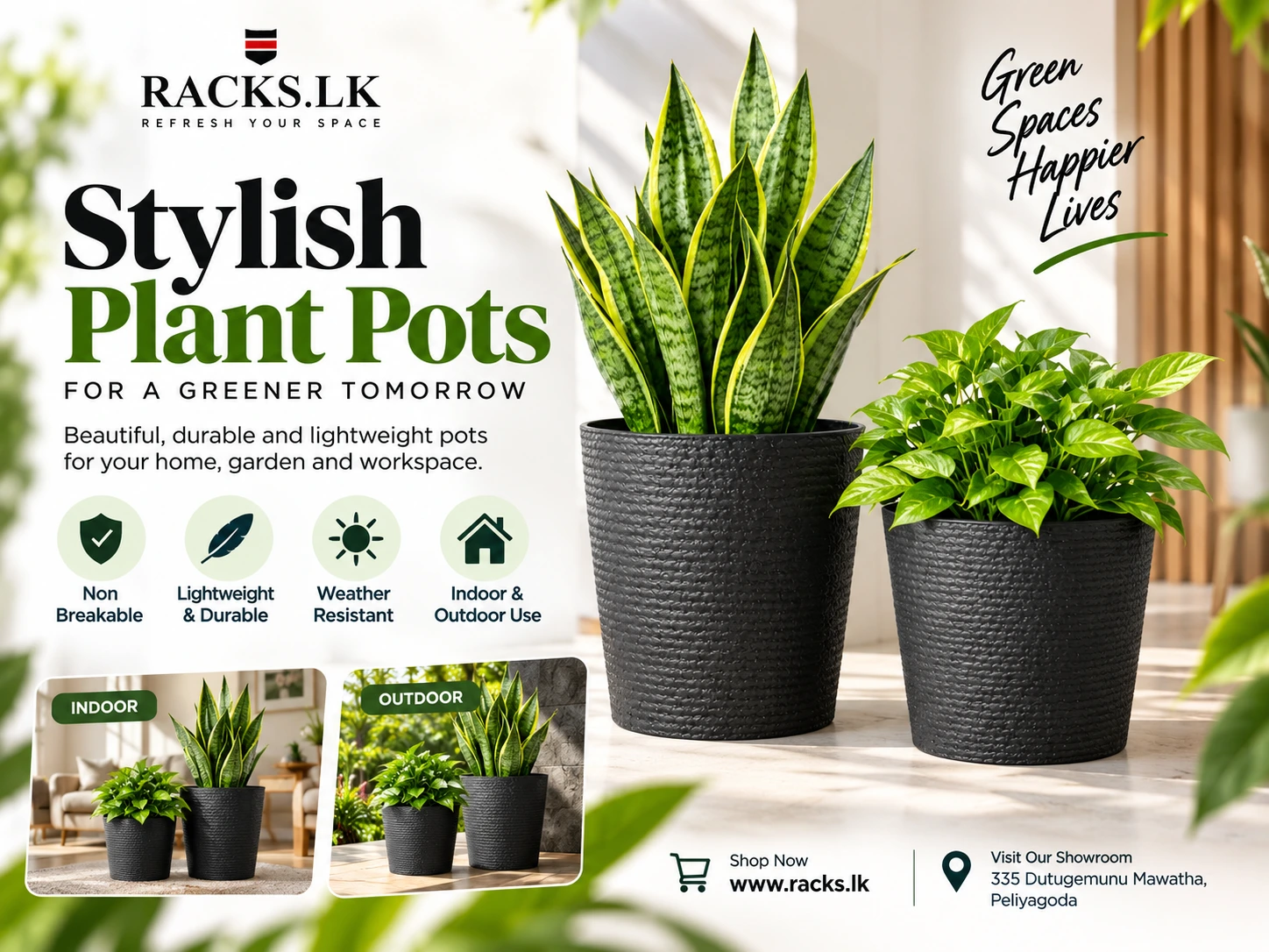 Flower pots in sri lanka