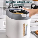KITCHEN RICE STORAGE BOX, AIR TIGHT SEAL RICE STORAGE BOX, 5KG AND 10KG CAPACITY - Image 3