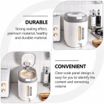 KITCHEN RICE STORAGE BOX, AIR TIGHT SEAL RICE STORAGE BOX, 5KG AND 10KG CAPACITY - Image 6