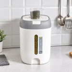 KITCHEN RICE STORAGE BOX, AIR TIGHT SEAL RICE STORAGE BOX, 5KG AND 10KG CAPACITY